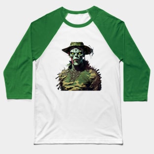 Camo Zombie Baseball T-Shirt